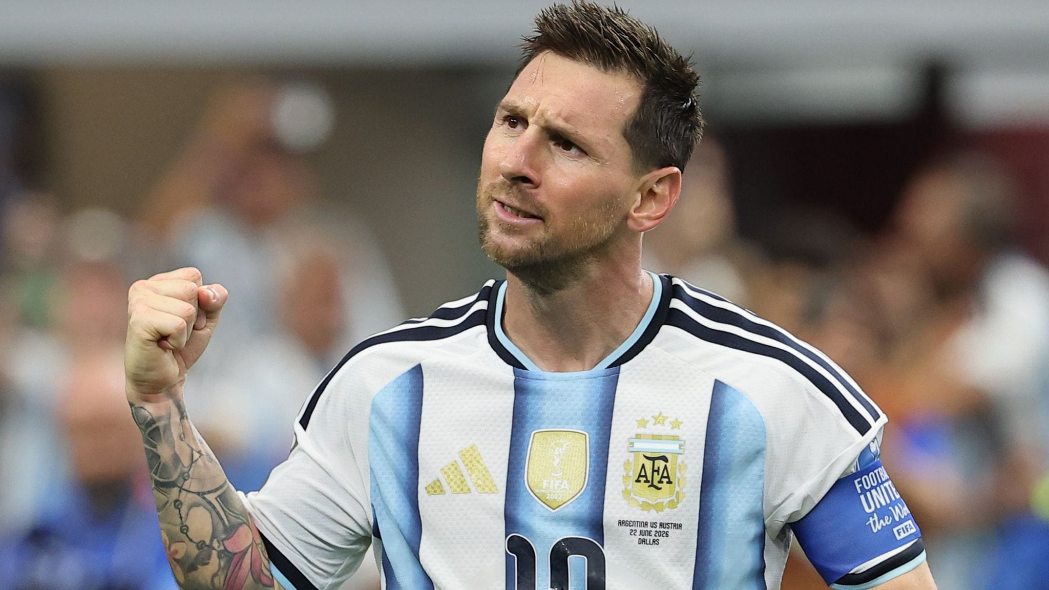 World Cup 2026: Argentina 2-0 Austria - Lionel Messi breaks scoring record with two goals to send holders through